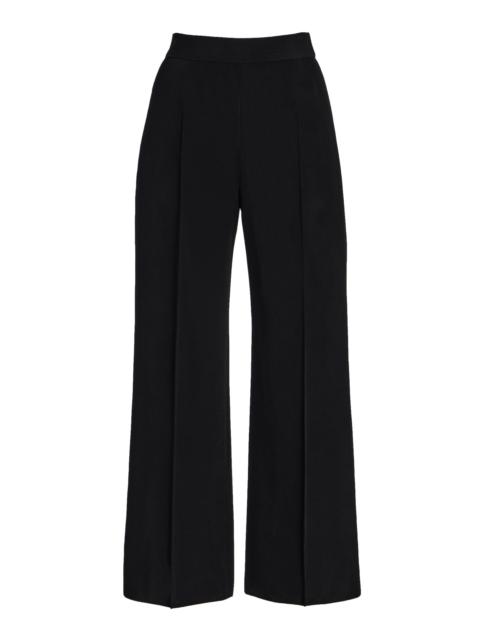 HIGH SPORT Slinky Kick Cropped Pants black