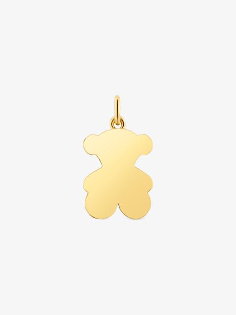 TOUS Medium 18 mm 18K solid gold bear pendant Sweet Dolls
