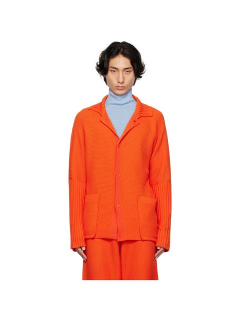 ISSEY MIYAKE Orange Rustic Shirt