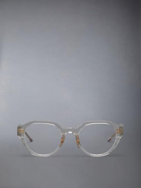 Thom Browne ROUND EYEGLASSES IN ACETATE