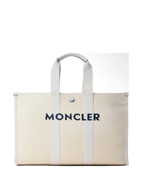 Moncler Moncler Logo-embroidered Tote Bag