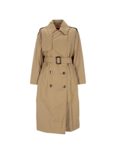 Max Mara belted double-breasted trench coat