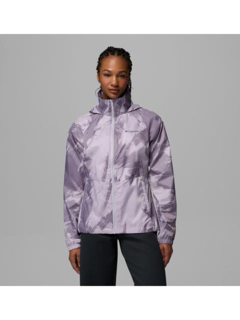 Columbia Women's Access Point Printed Rain Jacket