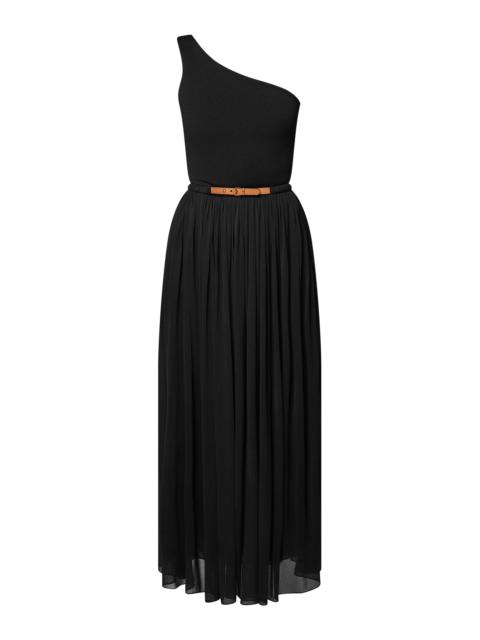 Louis Vuitton Asymmetrical Belted Dress