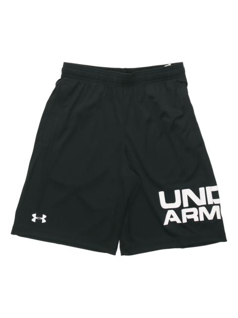 Under Armour Under Armour Tech Wordmark Sports Shorts 'Black White' 1351653-001