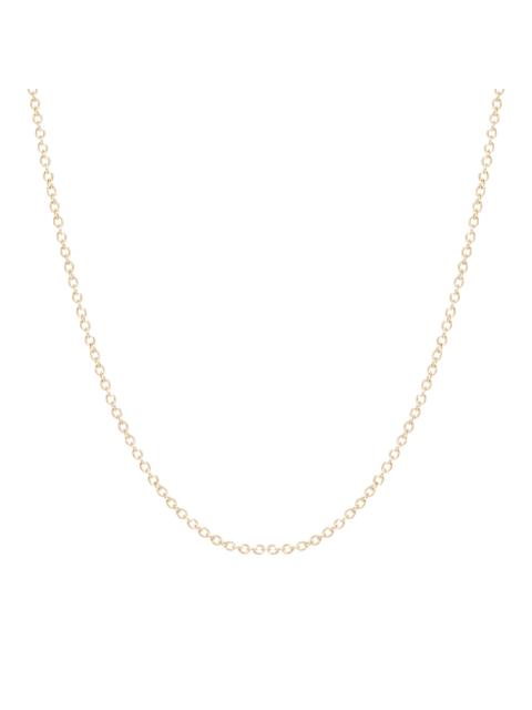STONE AND STRAND Teeny Gold Chain Necklace
