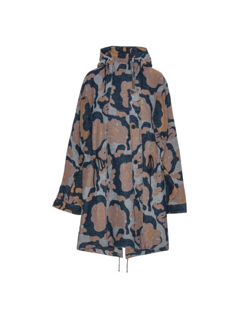 HENRIK VIBSKOV WING PARKA - GOAT NAVY