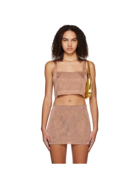 THIRD FORM Bronze Heavy Metal Tank Top