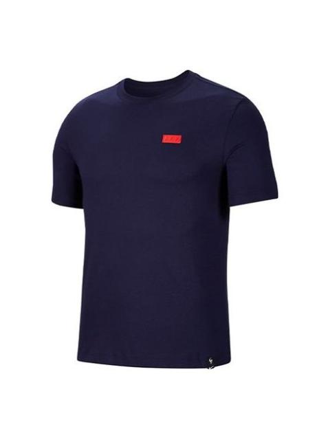 Nike Nike France National Team 20/21 T-Shirt 'Navy Blue' CD1258-498