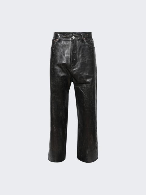 VETEMENTS Distressed Pants Black