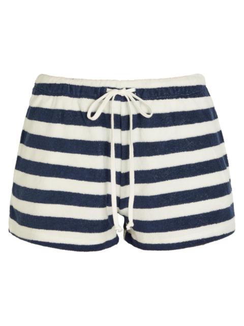 SUZIE KONDI Suzie Kondi Shallis Striped Terry Shorts