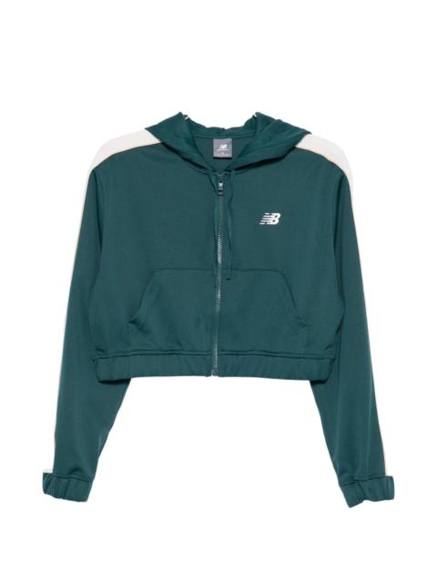 New Balance New Balance Logo-embroidered Hoodie