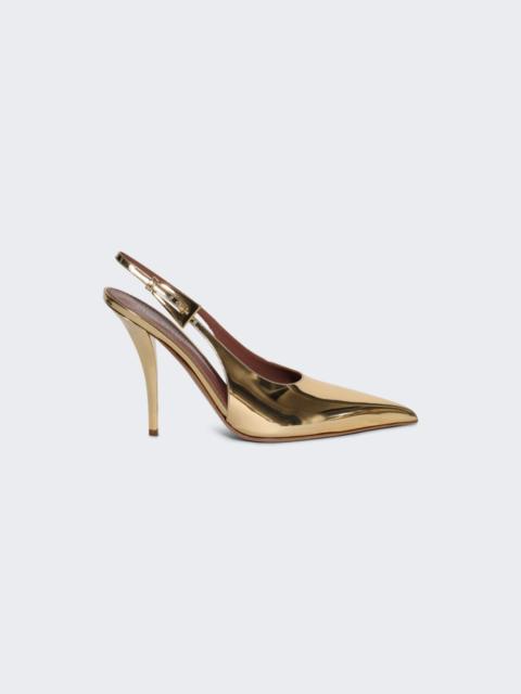 PARIS TEXAS 100mm slingback 점진하에 펌프