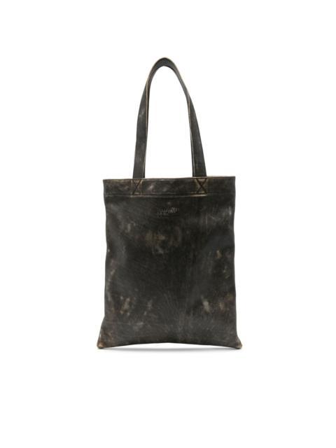 MM6 Maison Margiela numbers-motif leather tote bag
