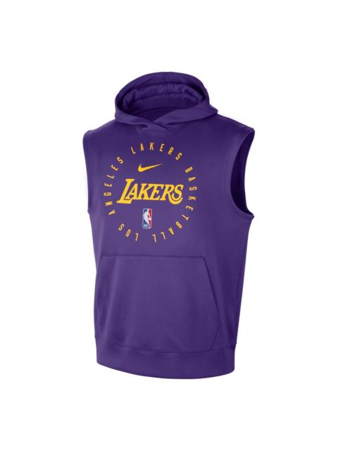 Nike Nike Dri-FIT NBA Sleeveless Hoodie 'Los Angeles Lakers' HJ9174-504
