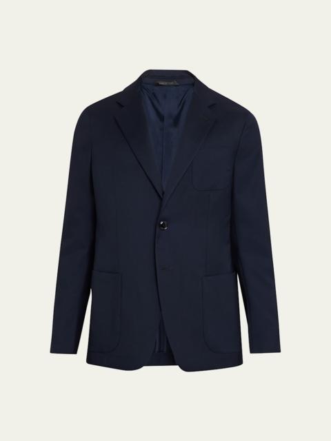 GIORGIO ARMANI Cashmere Single-Breasted Jacket