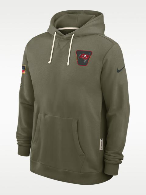 Nike Tampa Bay Buccaneers Salute to Service Sideline Dominant Force Men's Nike Dri-FIT NFL Pullover Hoodi