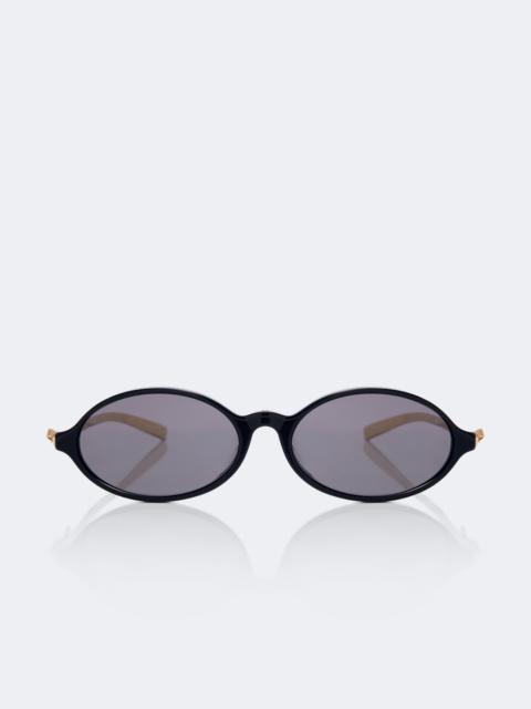 Dior Dior Bow R2I oval sunglasses