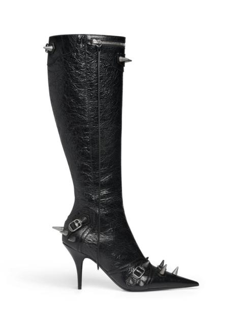 BALENCIAGA Women's Cagole Spike 90mm Boot in Black