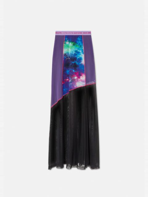 VERSACE JEANS COUTURE Galaxy Couture Maxi Skirt