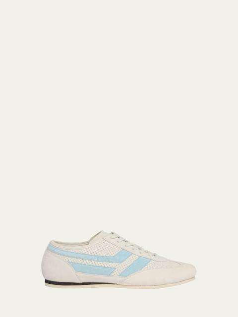 TOM FORD Men's Brook Suede Low-Top Sneakers