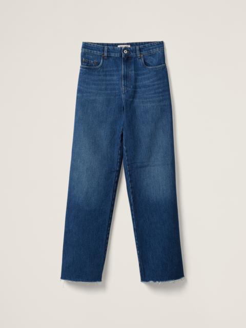 Miu Miu Five-pocket denim jeans