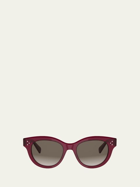 CELINE 3 Dots Round Sunglasses