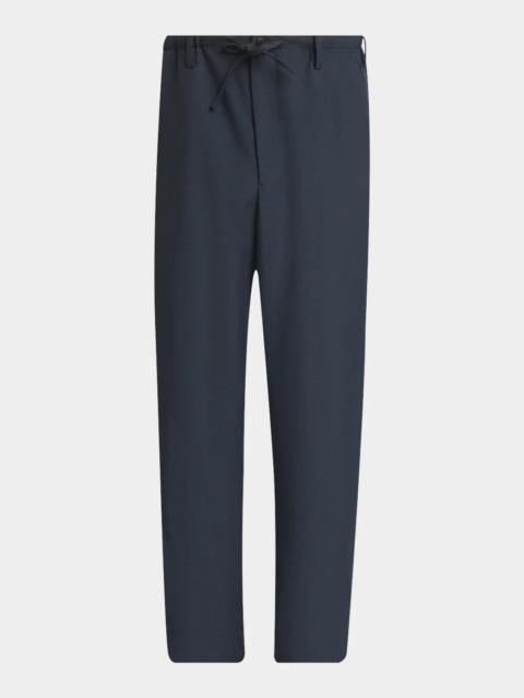 Dries Van Noten Men's Penny Long 4265 Drawstring Trousers