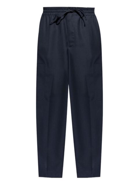 KENZO drawstring tapered trousers