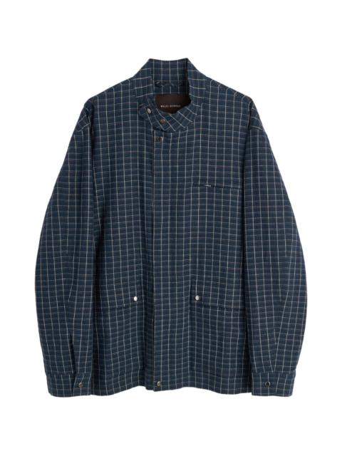 WALES BONNER Vision Field check-pattern jacket