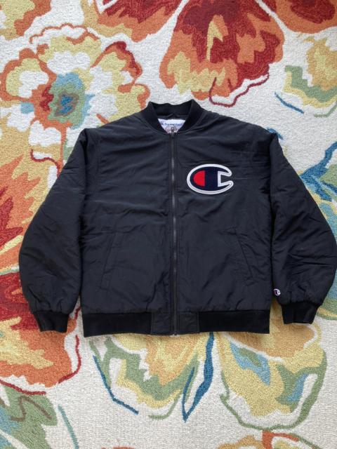 Supreme Supreme x Champion Color Blocked Jacket FW17 Black | kchype |  REVERSIBLE