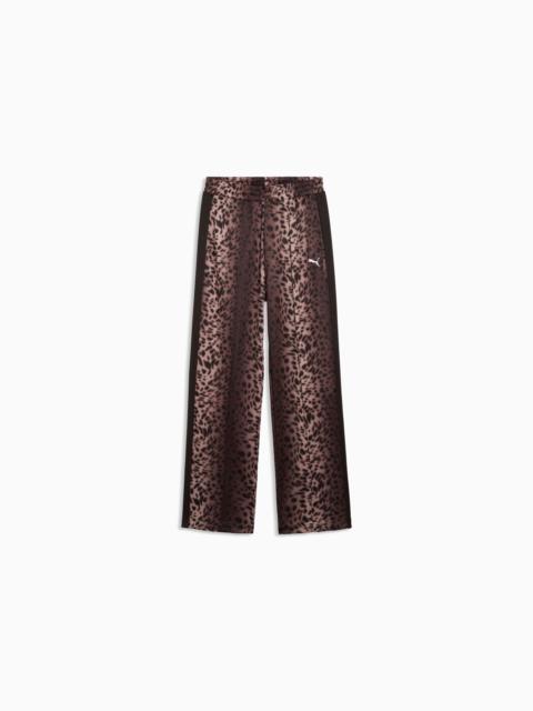 PUMA Leopard Luxe Women's T7 Track Pants