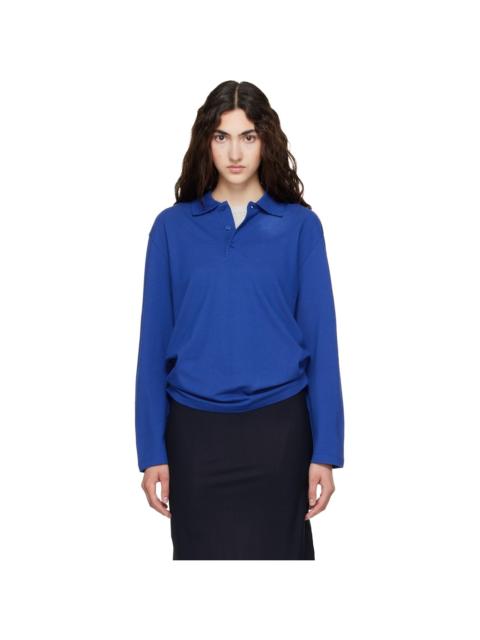 FLORE FLORE SSENSE Exclusive Blue Diana Polo