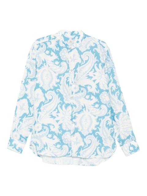 Etro paisley-print linen shirt