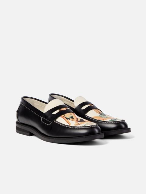 DUKE + DEXTER Wilde Pin Up II Penny Loafer - Men's