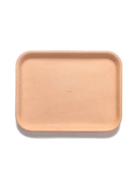 Hender Scheme Leather Tray L Natural