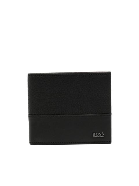 BOSS logo-plaque wallet