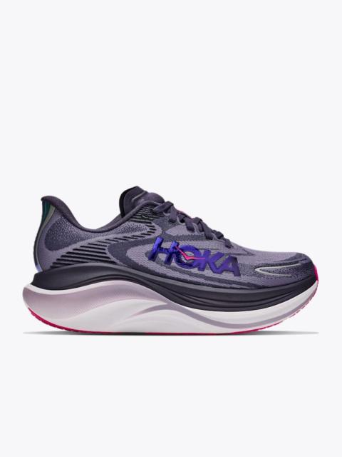 HOKA Women's Skyward X 2 Shoes in Squid Ink/Neon Dragonfruit