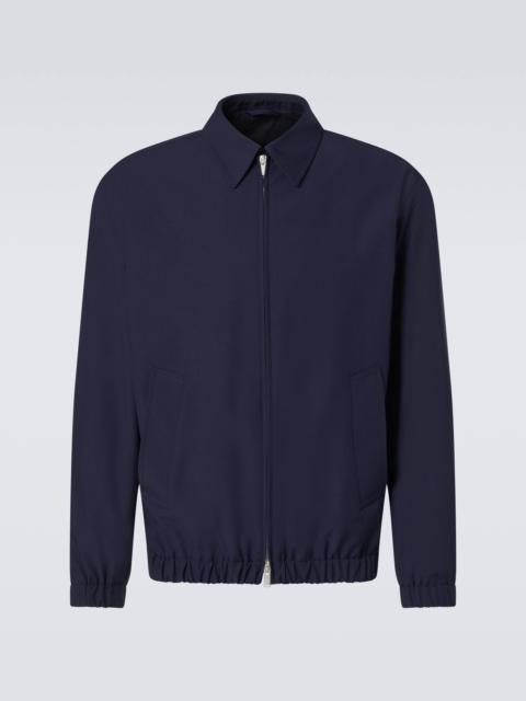 LARDINI Wool and cotton bomber jacket