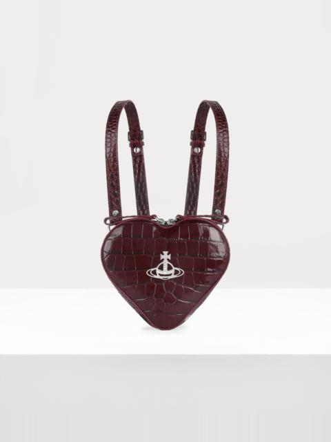 Vivienne Westwood ELLA HEART MINI BACKPACK