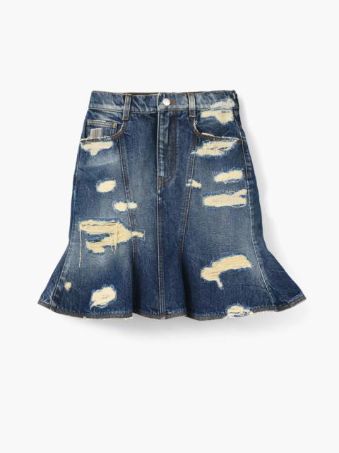 Marc Jacobs THE RIP AND REPAIR FLUTED MINI SKIRT