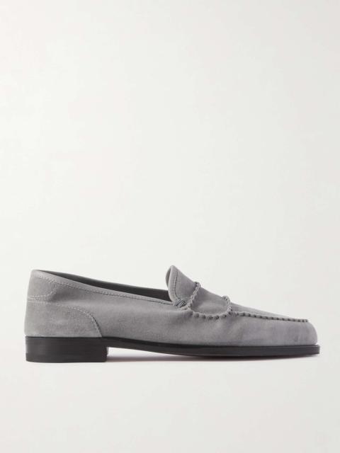 John Lobb Bath Suede Loafers