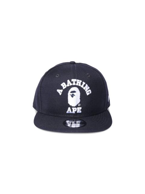 BAPE College New Era Snap Back Cap 'Navy'