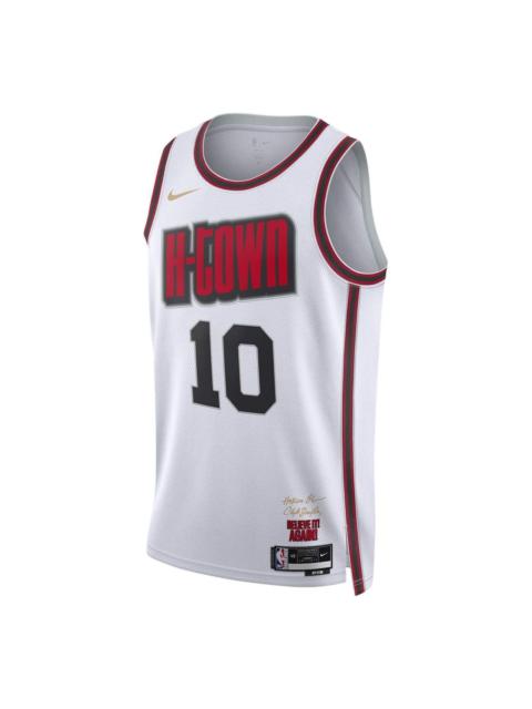 Nike Nike Houston Rockets 2024/25 City Edition Jersey 'Jabari Smith Jr.' FQ4343-102