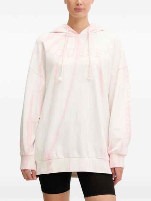 GUESS USA logo-print hoodie