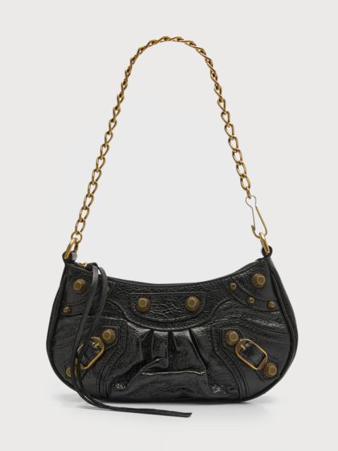 Le Cagole Mini Leather Shoulder Bag