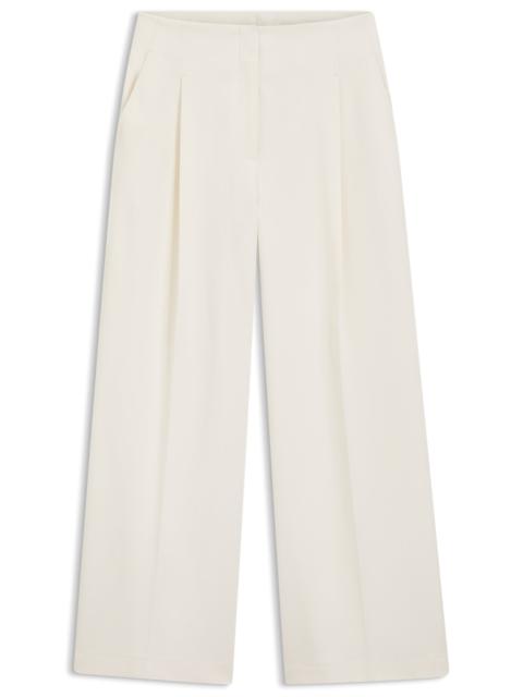 BOSS RELAXED-FIT PANTS WITH PLEAT FRONT