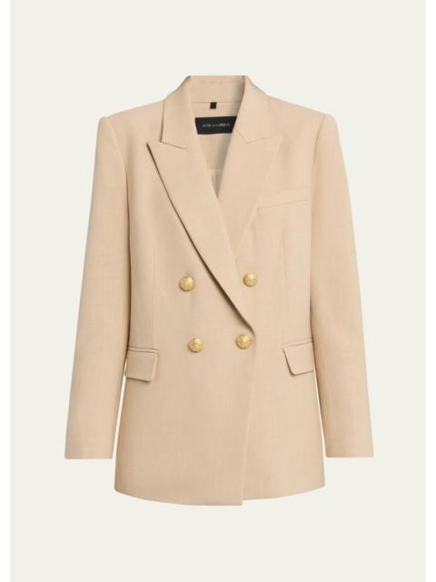 KOBI HALPERIN Briar Relaxed Double-Breasted Jacket