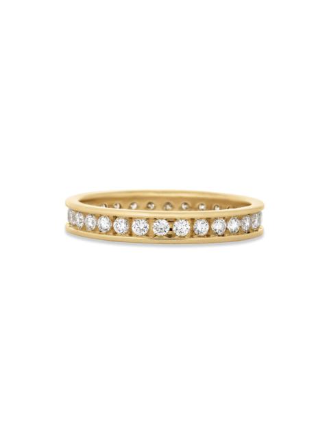 STONE AND STRAND Diamond Channel Ring