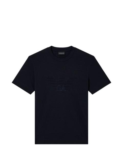 EMPORIO ARMANI logo crew-neck T-shirt